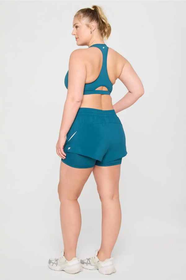 2-In-1 Reflective Run Short 2''