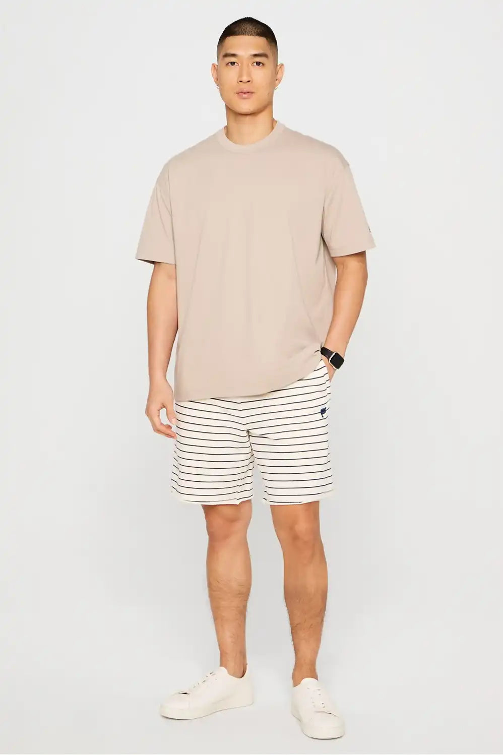 The Year Round Terry Raw Edge Short Main image