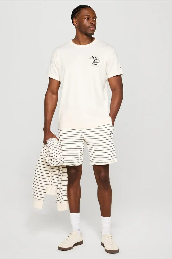 The Year Round Terry Raw Edge Short