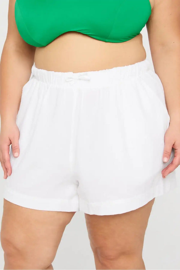 Cotton Voile Drawstring Short