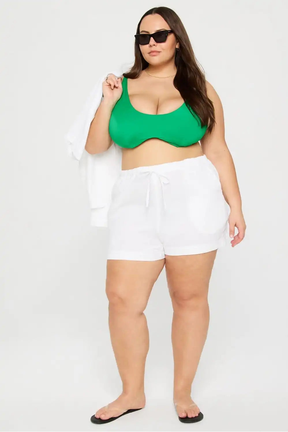 Cotton Voile Drawstring Short