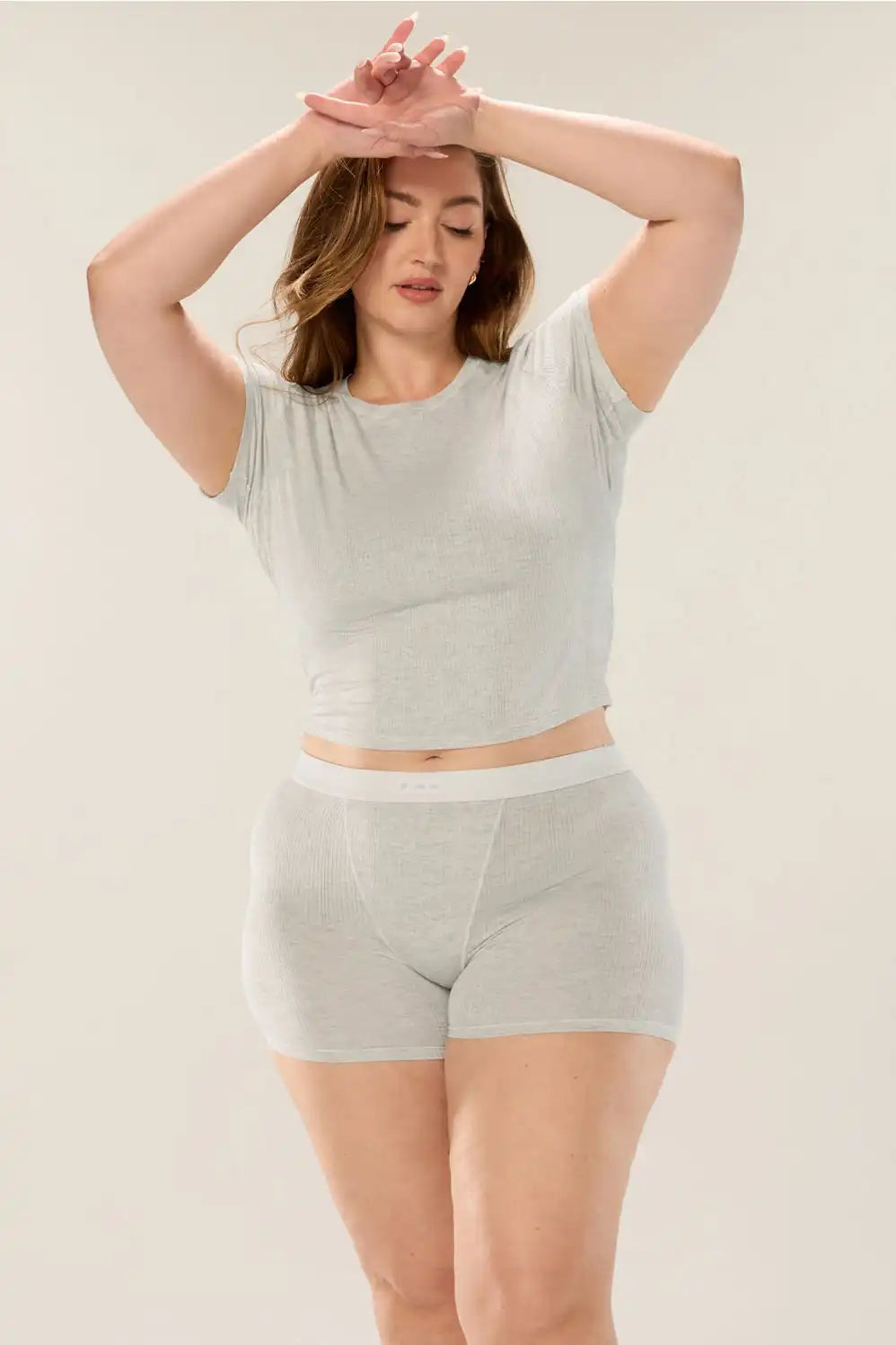 Luxe360 Rib Shorts 4"