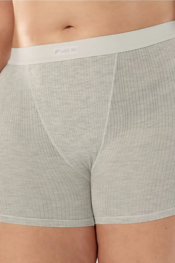 Luxe360 Rib Shorts 4"