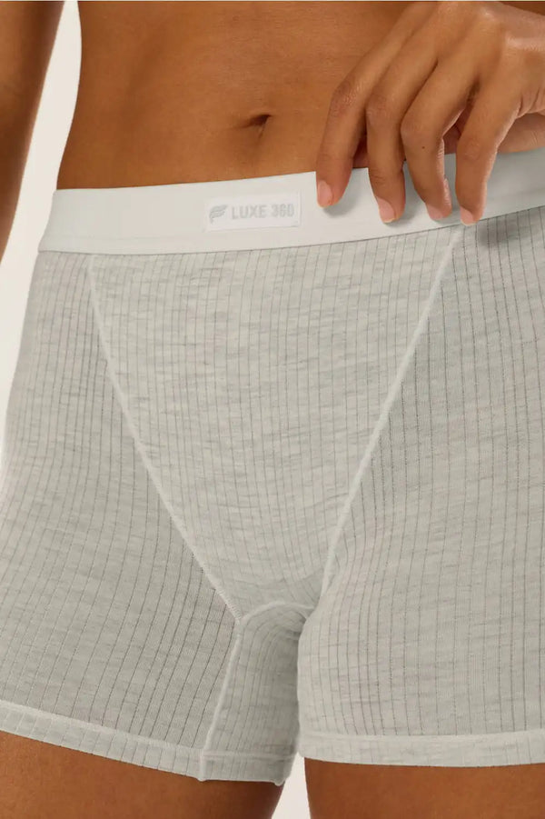 Luxe360 Rib Shorts 4"