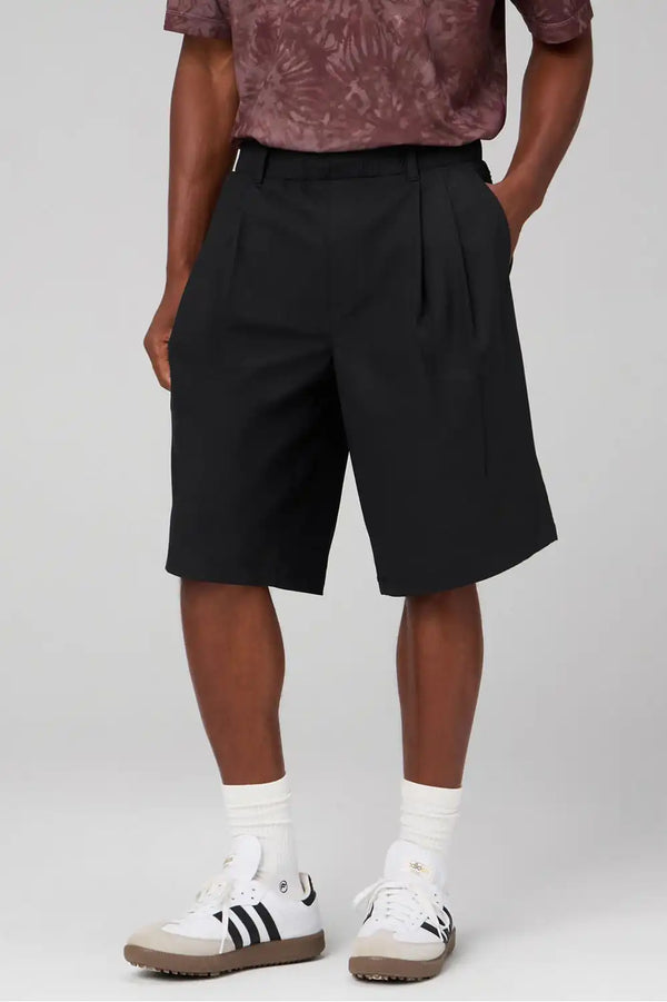 The Don Pleated Pull-On Long Short