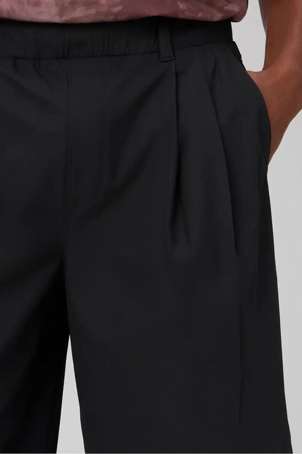 The Don Pleated Pull-On Long Short