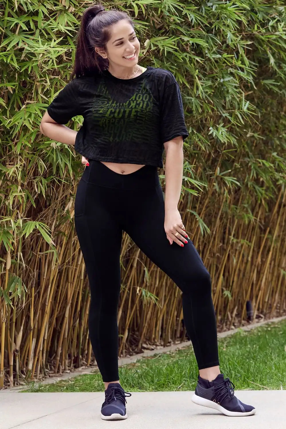 Alivia Short-Sleeve Tee Burnout Tee Secondary image