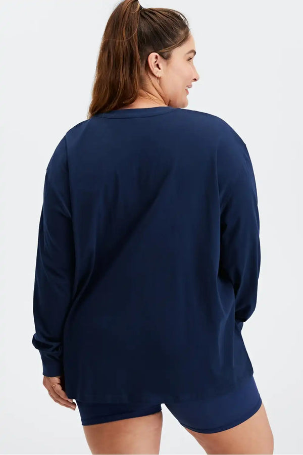 Long Sleeve Boyfriend Tee