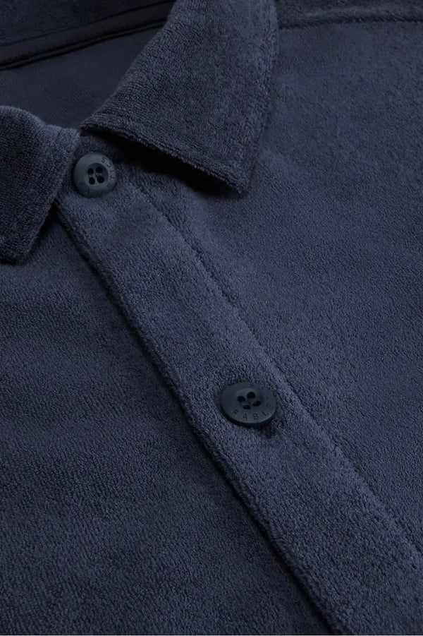 The Island Terry Button Up