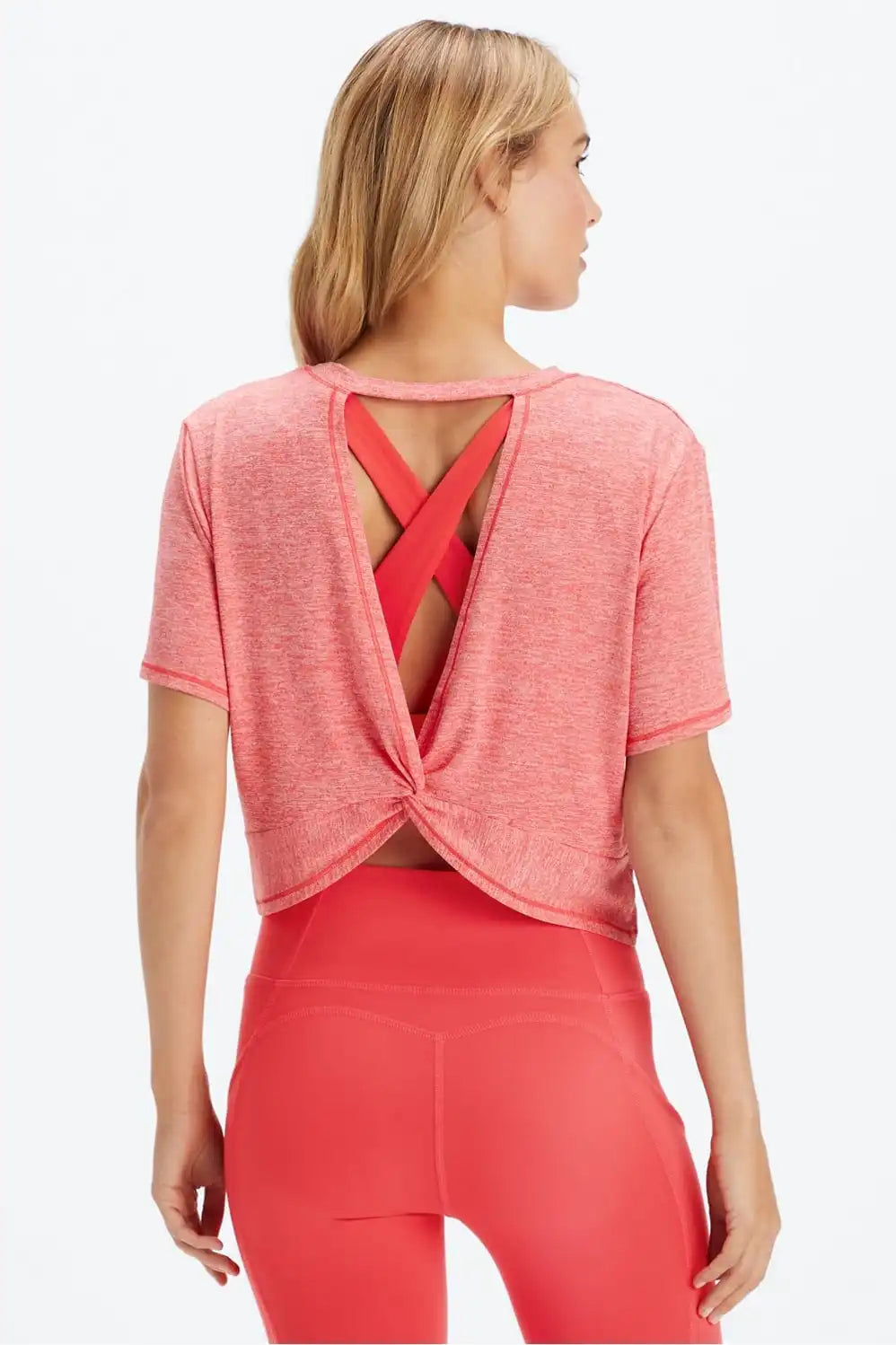 Dry-Flex Twist Back Short-Sleeve Tee
