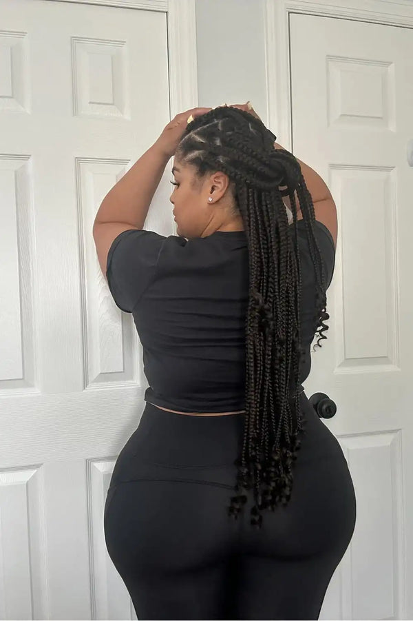 100% Cotton Front-Twist Tee
