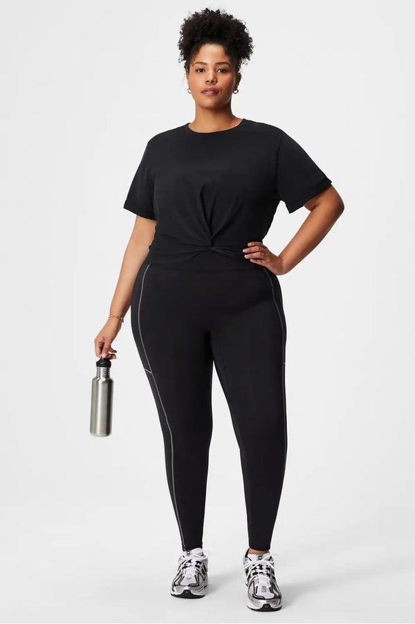 100% Cotton Front-Twist Tee
