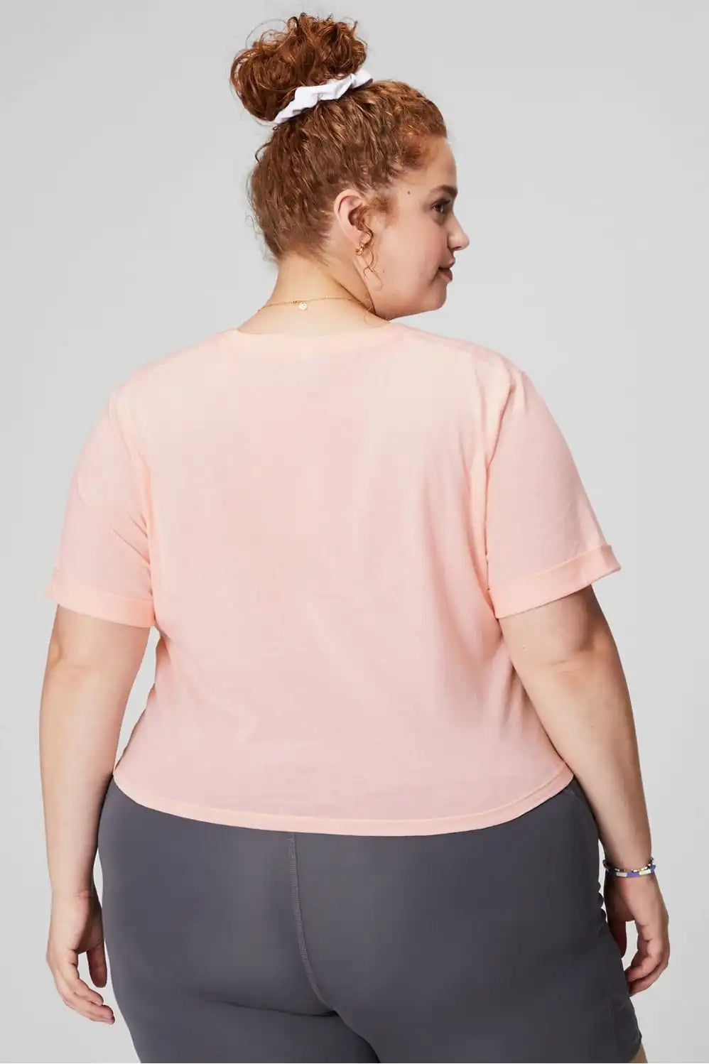 100% Cotton Front-Twist Tee
