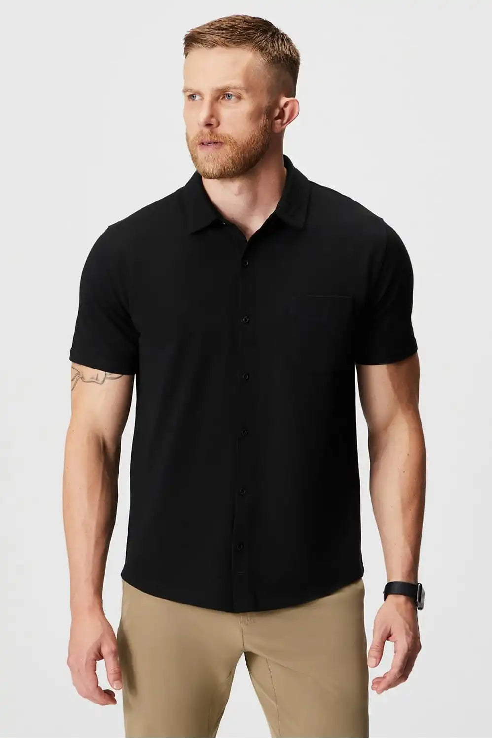 The Dash Short Sleeve Button Up Main image