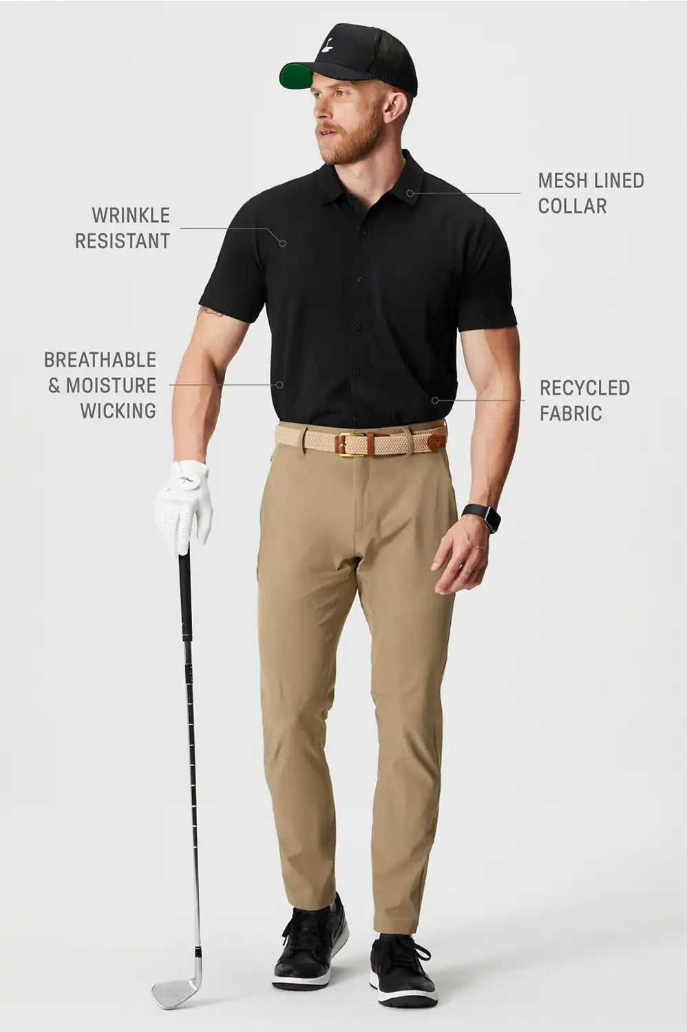 The Dash Short Sleeve Button Up