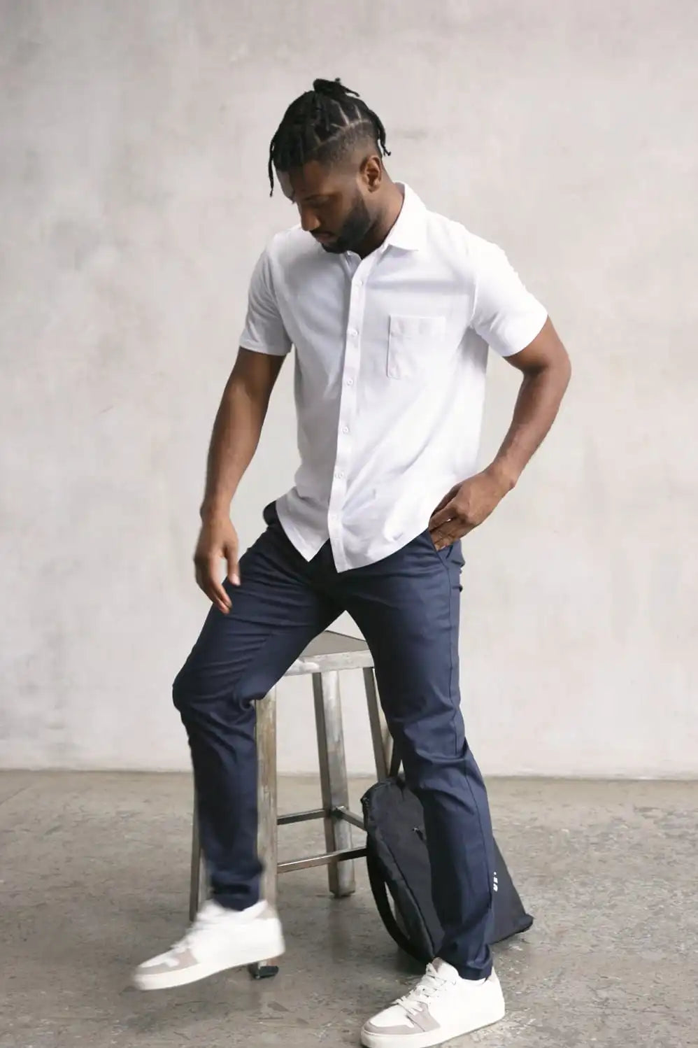 The Dash Short Sleeve Button Up