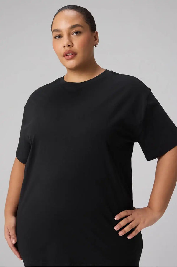 100% Cotton Boyfriend Short-Sleeve Tee