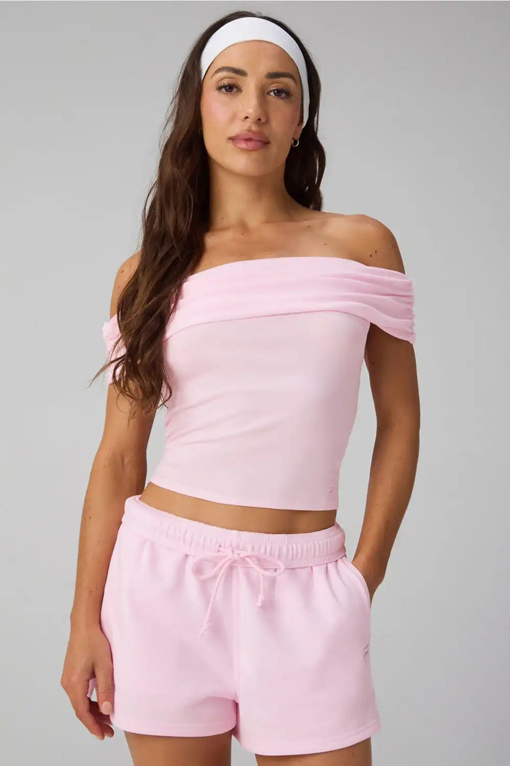 Classic Cotton Off-Shoulder Top Main image
