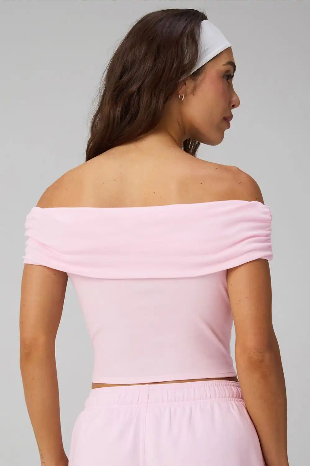 Classic Cotton Off-Shoulder Top Secondary image