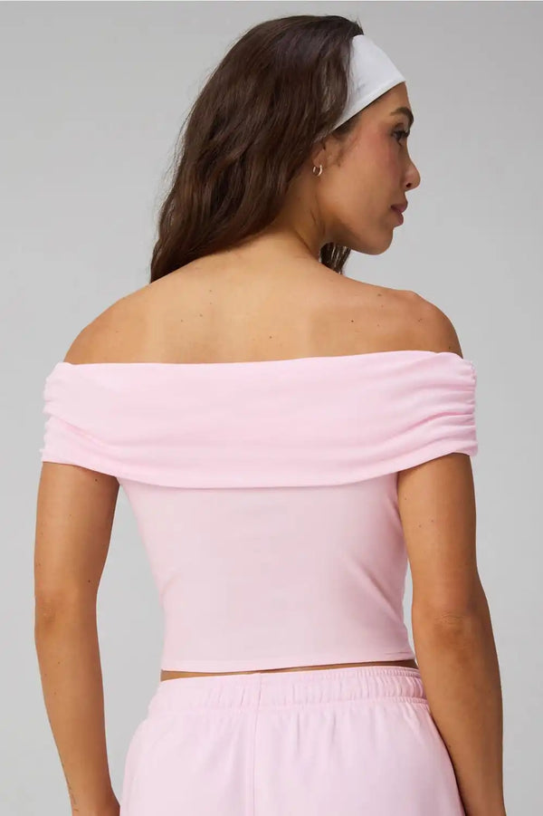 Classic Cotton Off-Shoulder Top