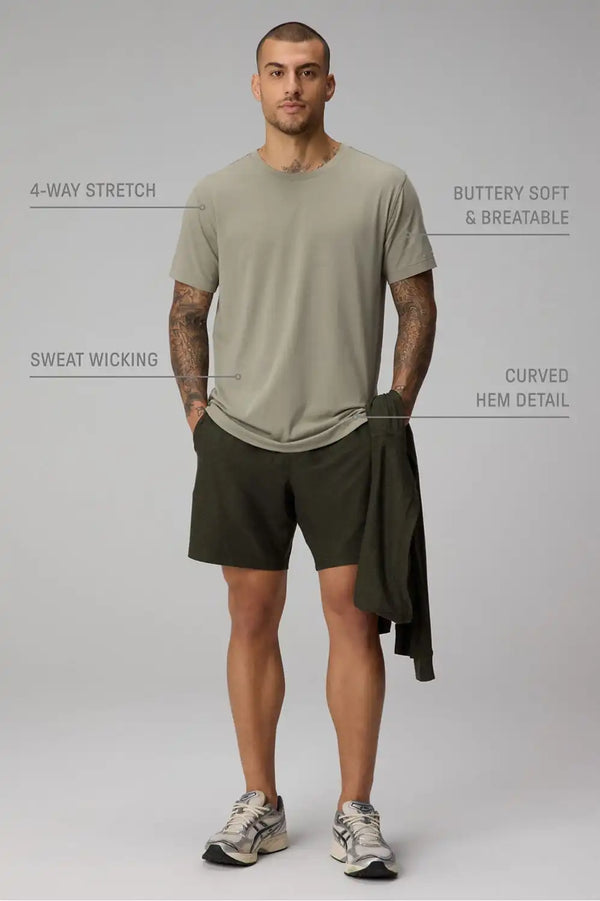 The 24-7 Tee (Curved Hem)