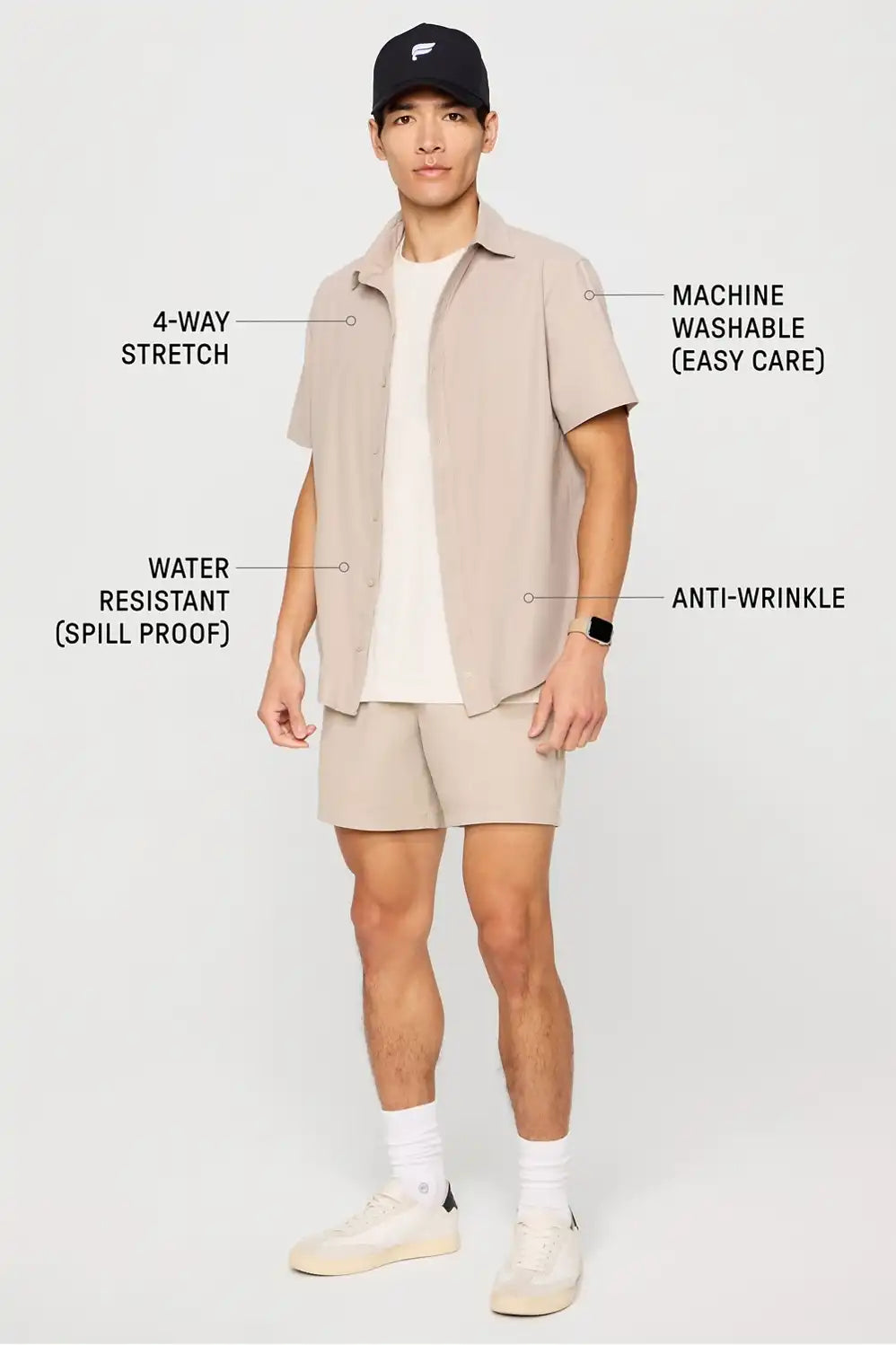 The Don Short Sleeve Button Up