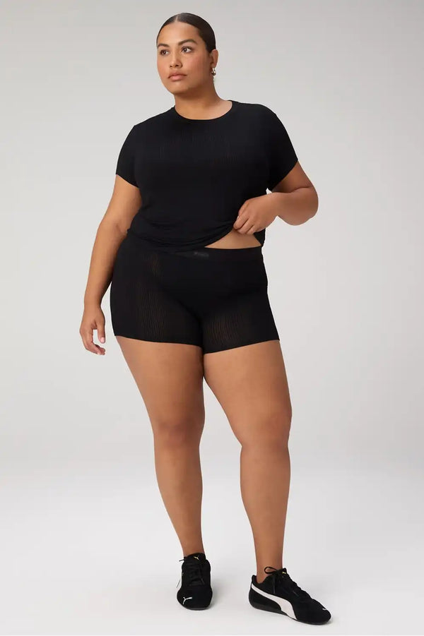 Luxe360 Rib Baby Tee