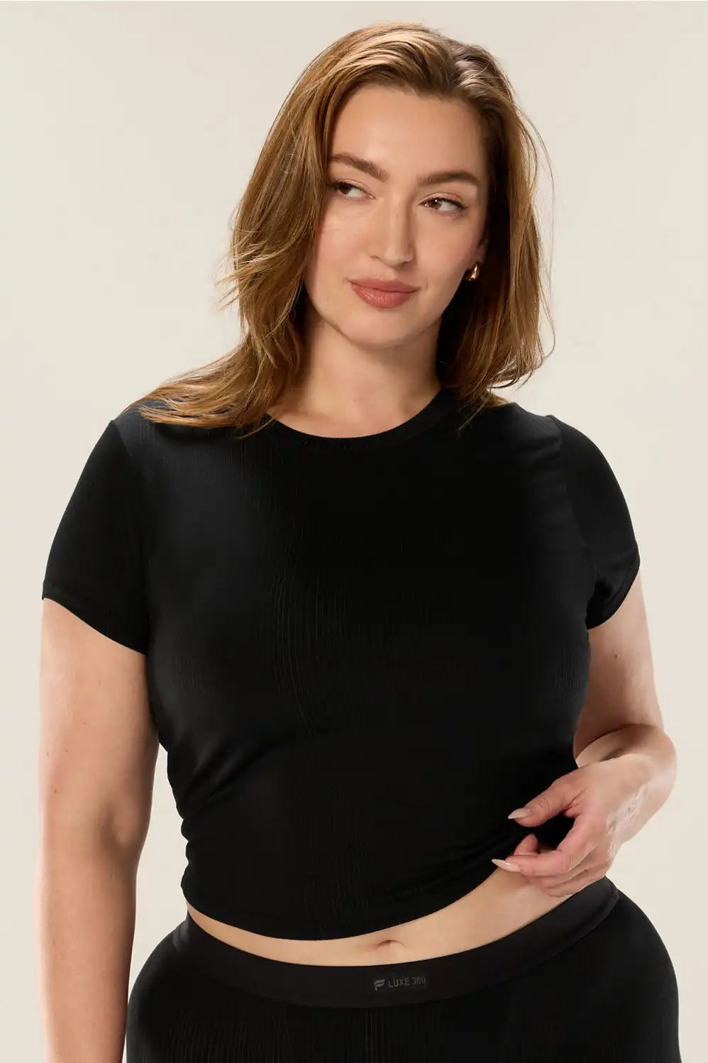 Luxe360 Rib Baby Tee