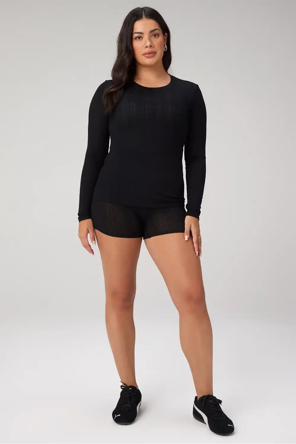 Luxe360 Rib Baby Tee Secondary image