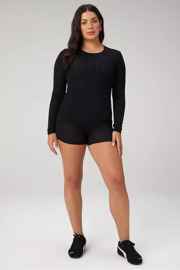 Luxe360 Rib Baby Tee