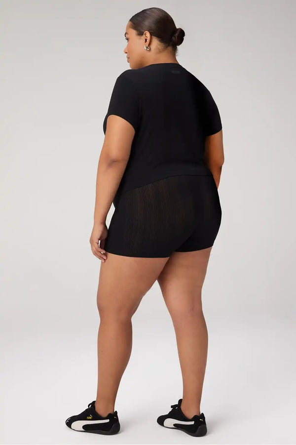 Luxe360 Rib Baby Tee