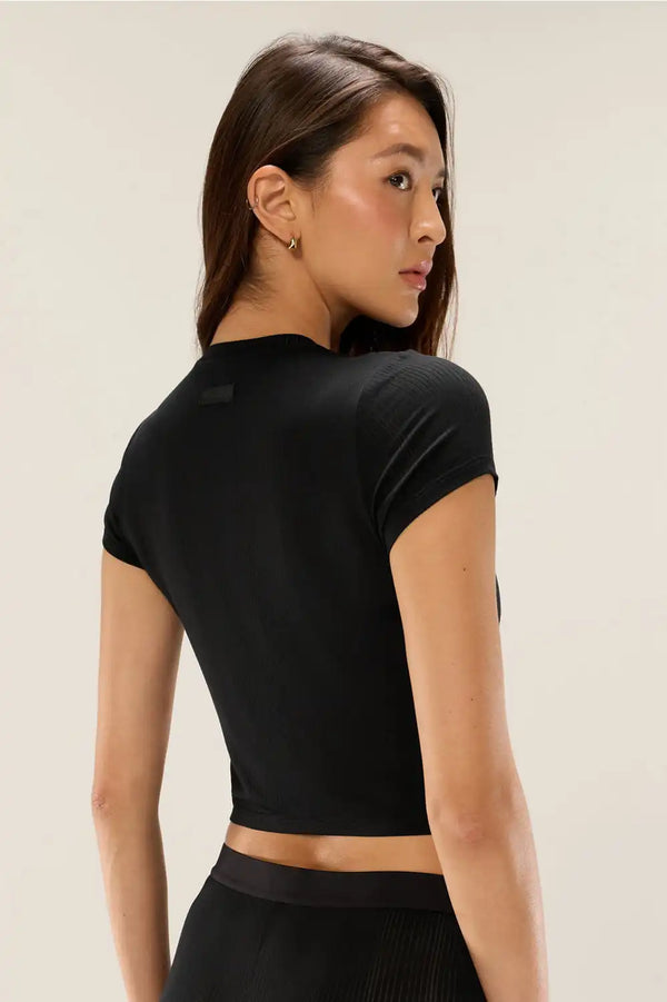 Luxe360 Rib Baby Tee