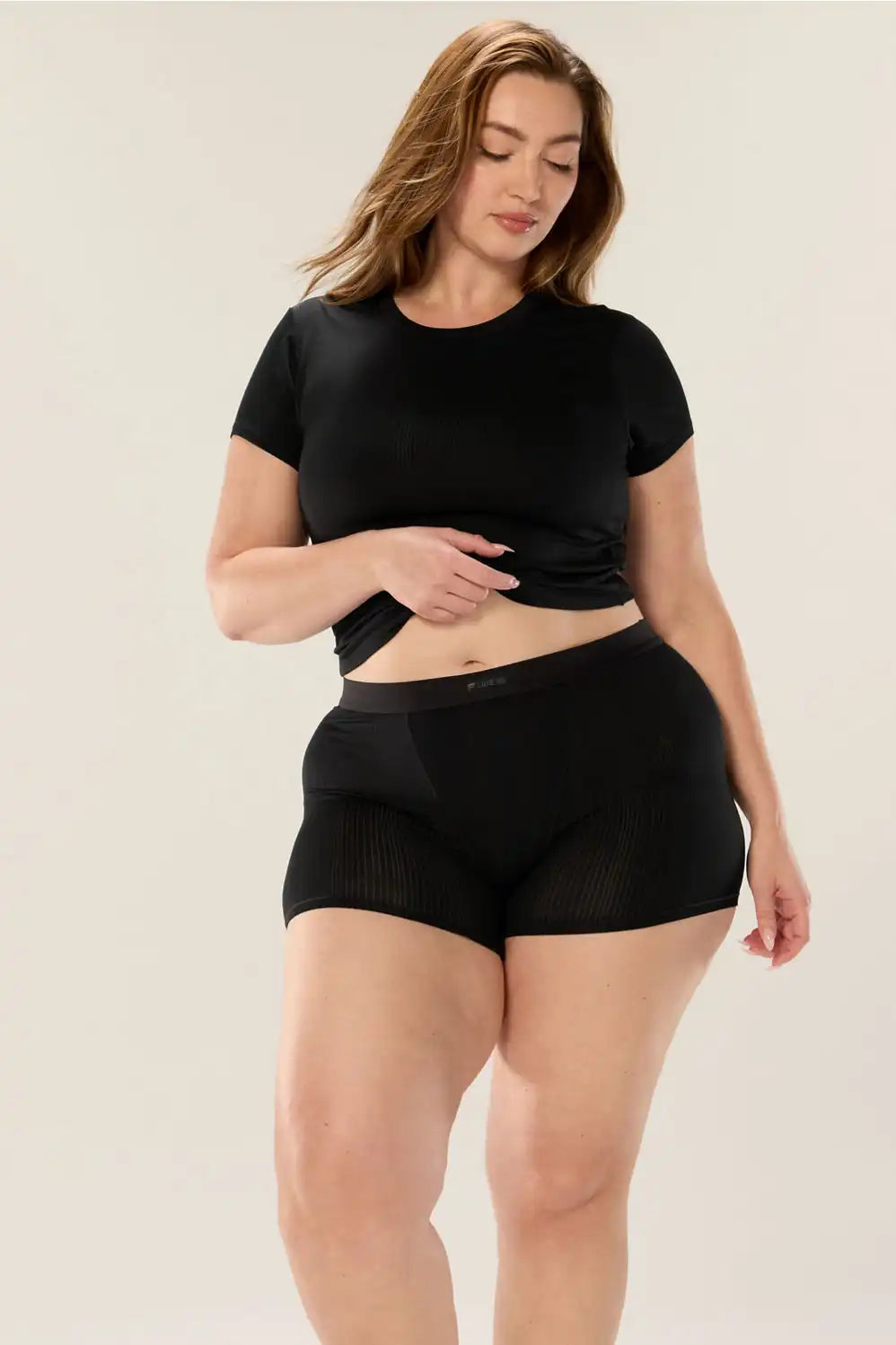 Luxe360 Rib Baby Tee