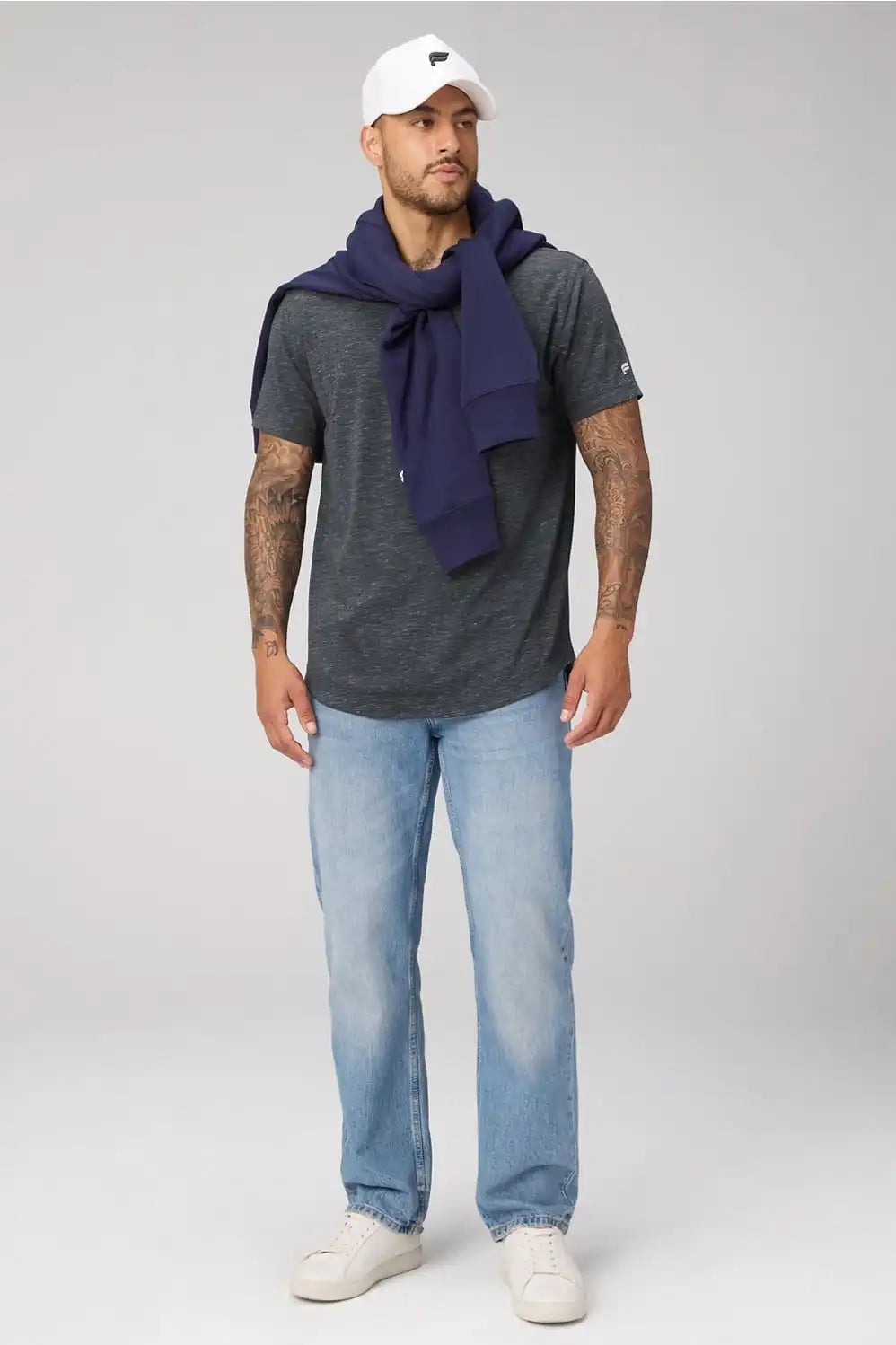 The 24-7 Tee (Curved Hem)