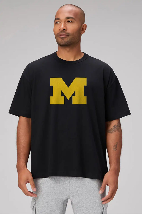 University Of Michigan The Effortless Oversized Tee