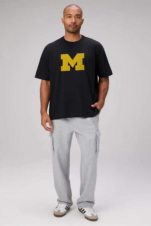 University Of Michigan The Effortless Oversized Tee