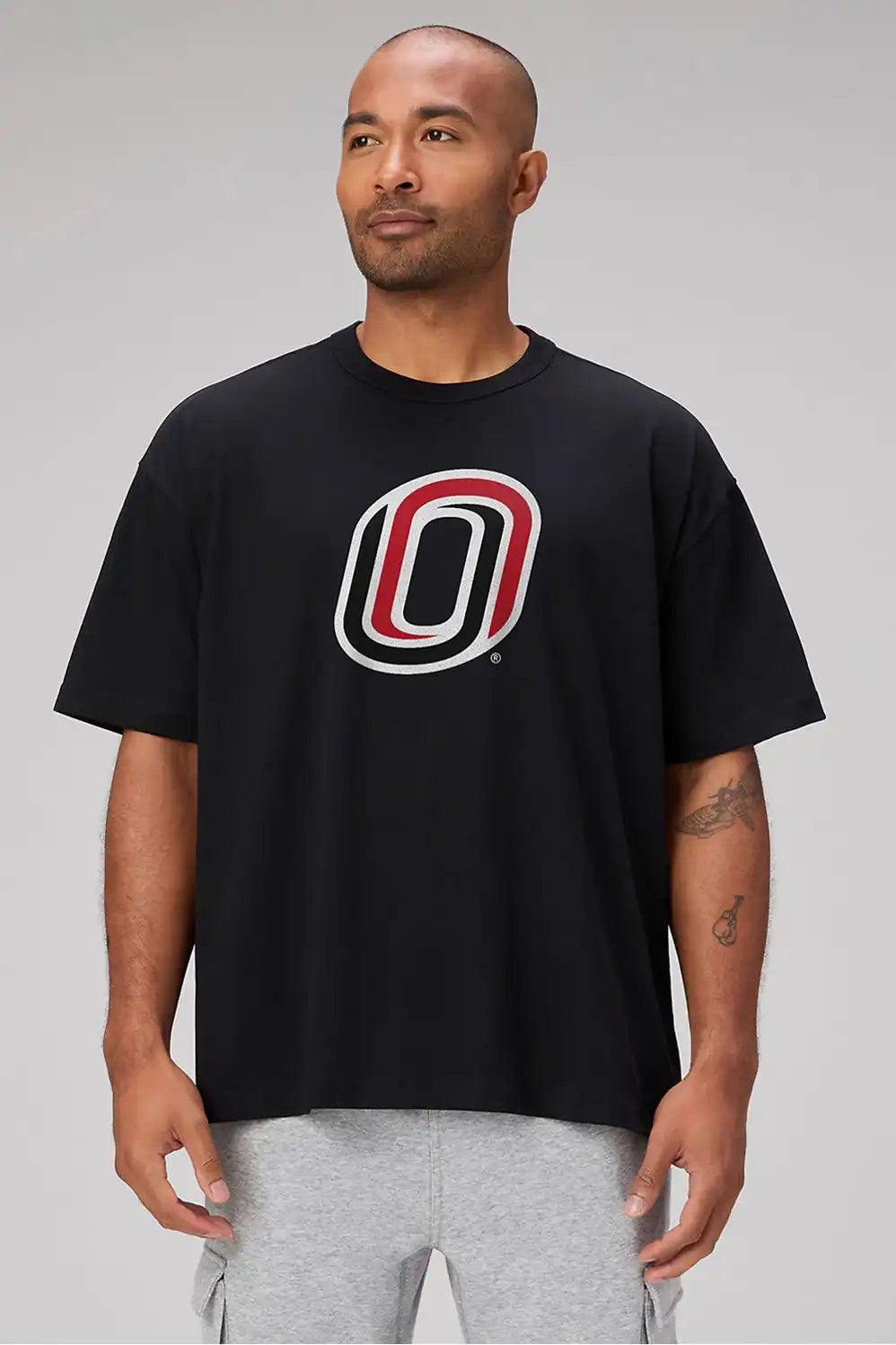 University Of Nebraska At Omaha The Effortless Oversized Tee Main image