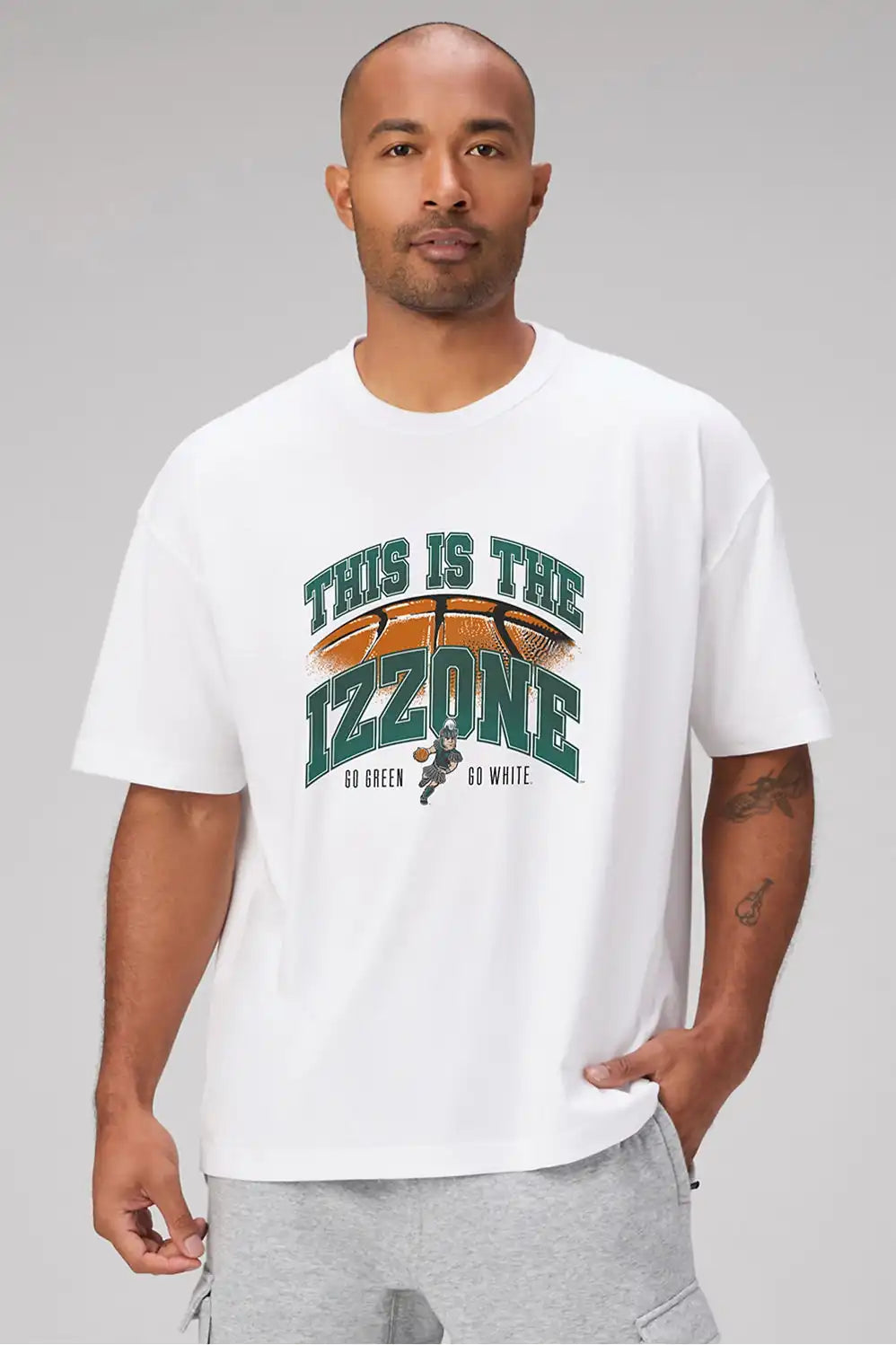 Michigan State University The Effortless Oversized Tee Main image