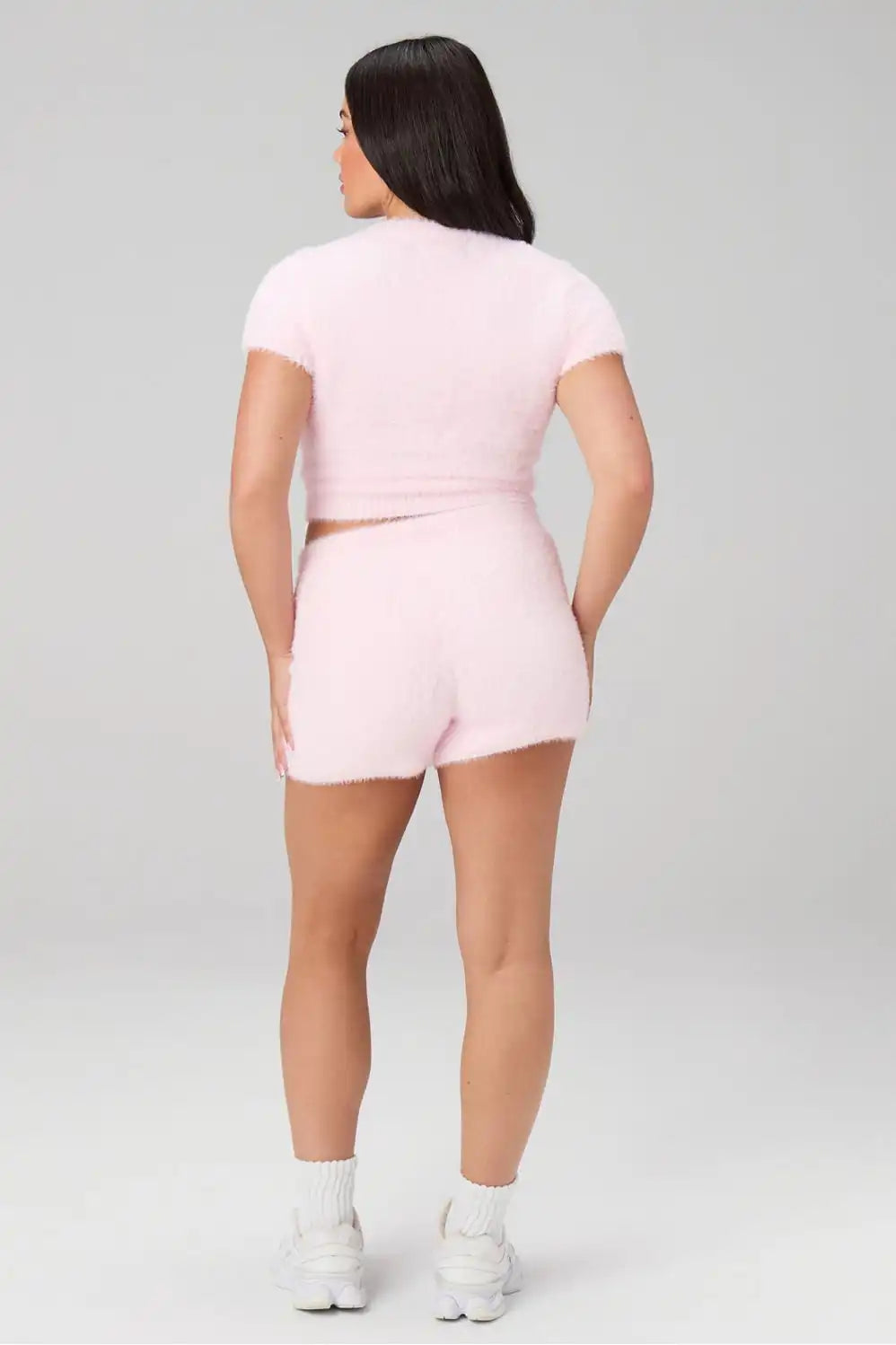 Flutter Knit Cropped Baby Tee