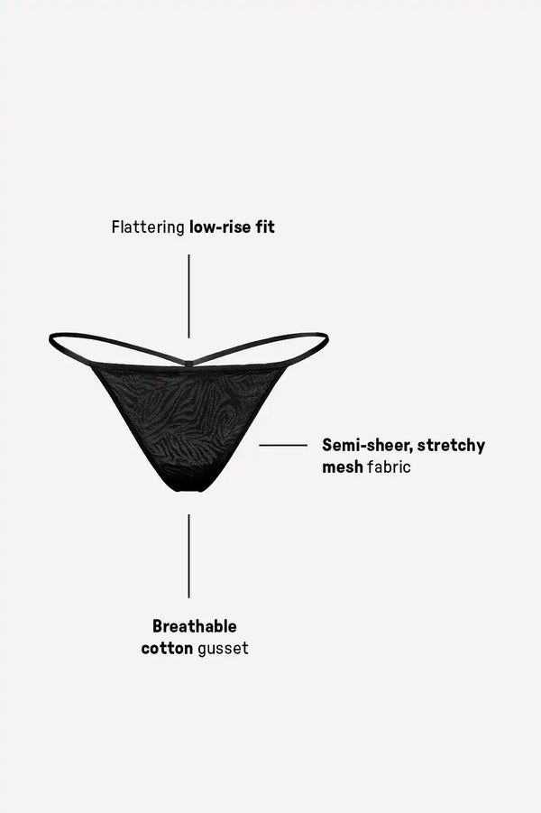 Hot Mesh G-String