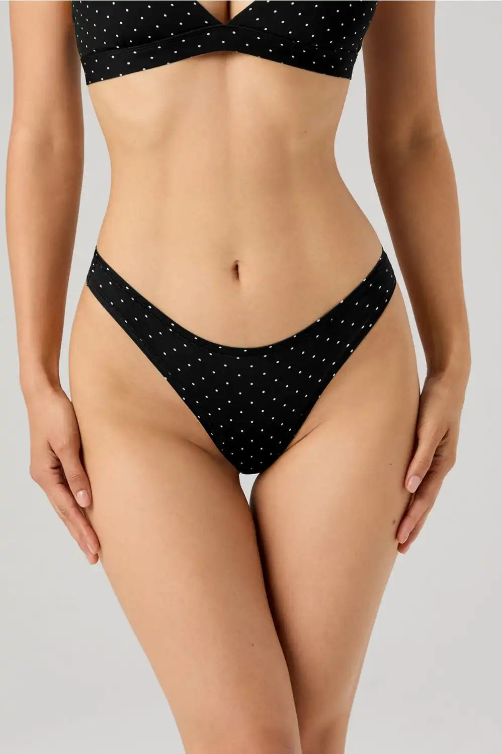 Stretchy Fit Dipped Thong