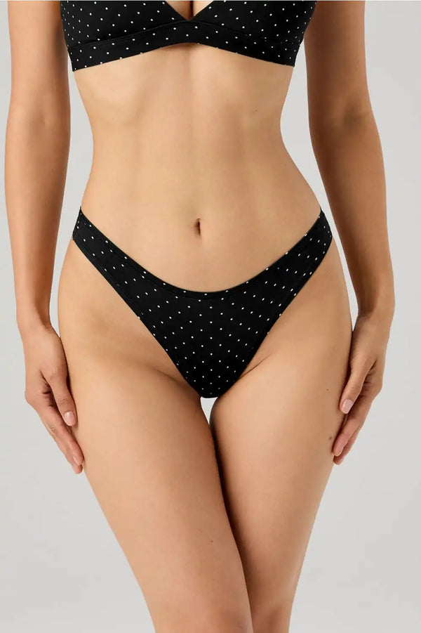 Stretchy Fit Dipped Thong
