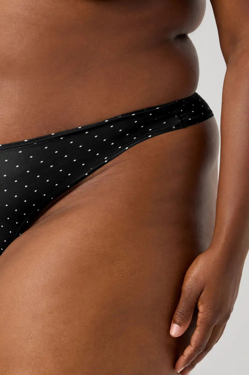 Stretchy Fit Dipped Thong