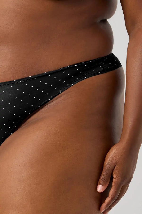 Stretchy Fit Dipped Thong