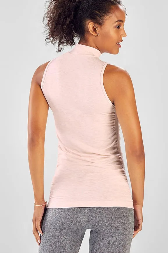 Kathie Seamless Mock Neck Tank