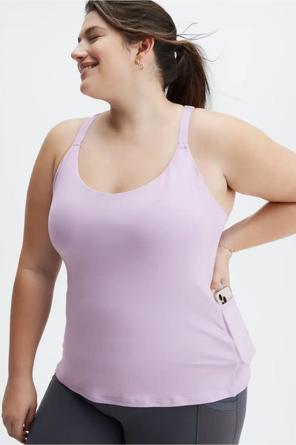 On-The-Go Built-In Bra Tank