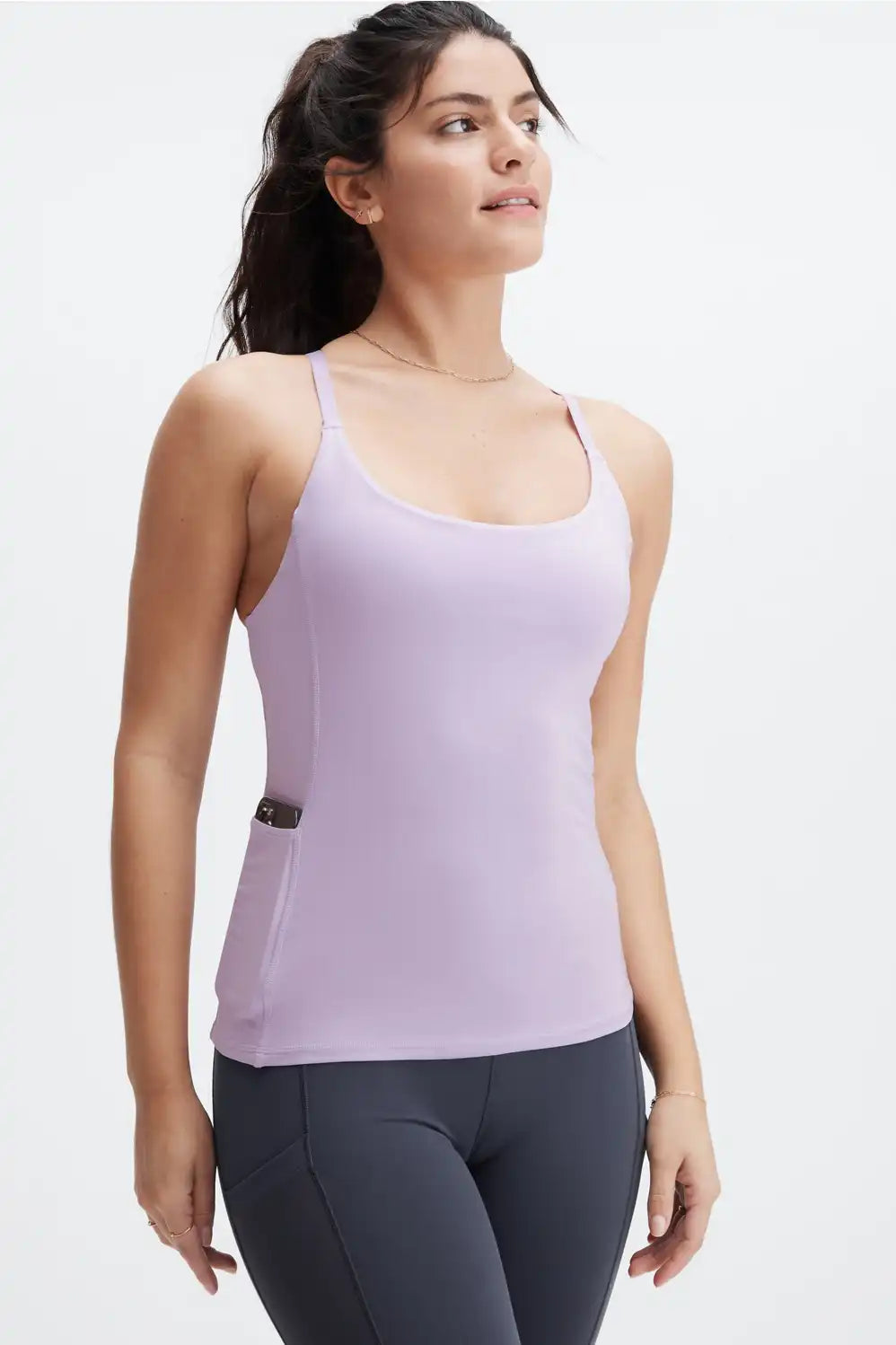 On-The-Go Built-In Bra Tank