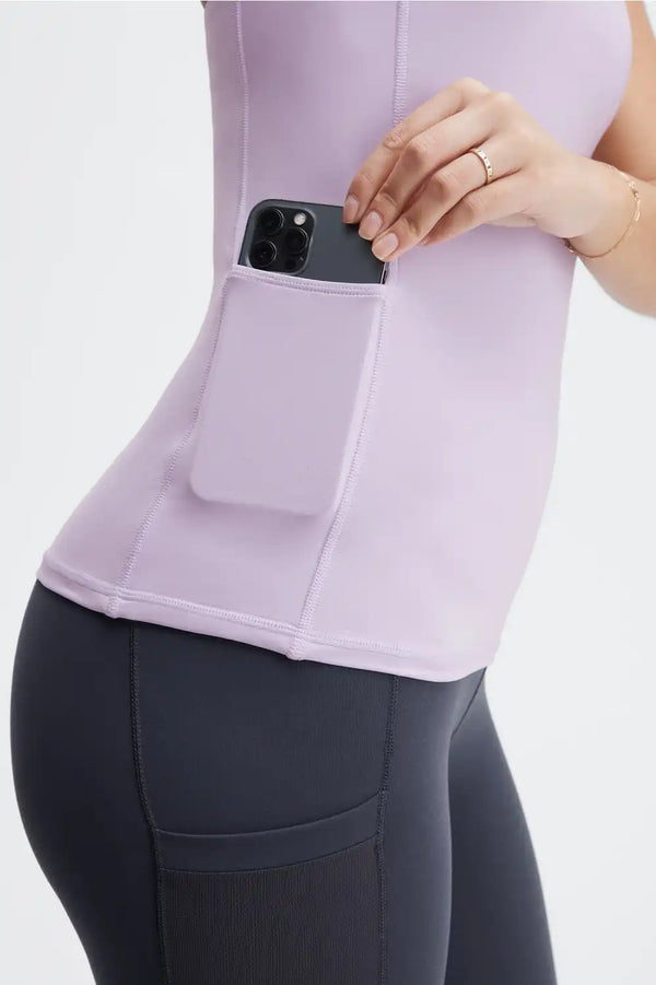 On-The-Go Built-In Bra Tank