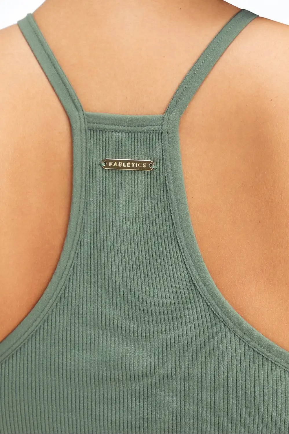 Ribbed Seamless Braided Tank