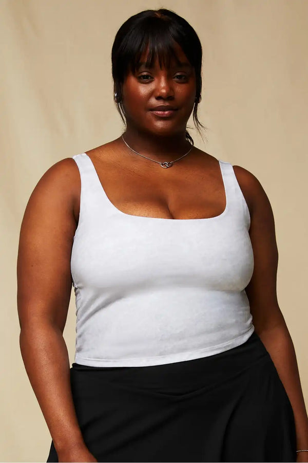 Oasis Twist Built-In Bra Tank